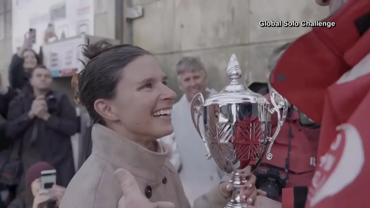 Maine's Cole Brauer becomes first American woman to race sailboat alone and nonstop around world