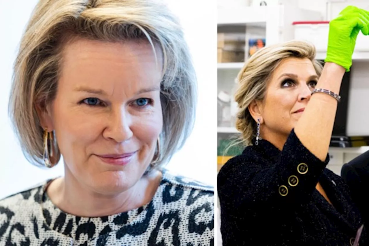 ROYALS. Koningin Mathilde als sporty spice en koningin Maxima trekt het labo in