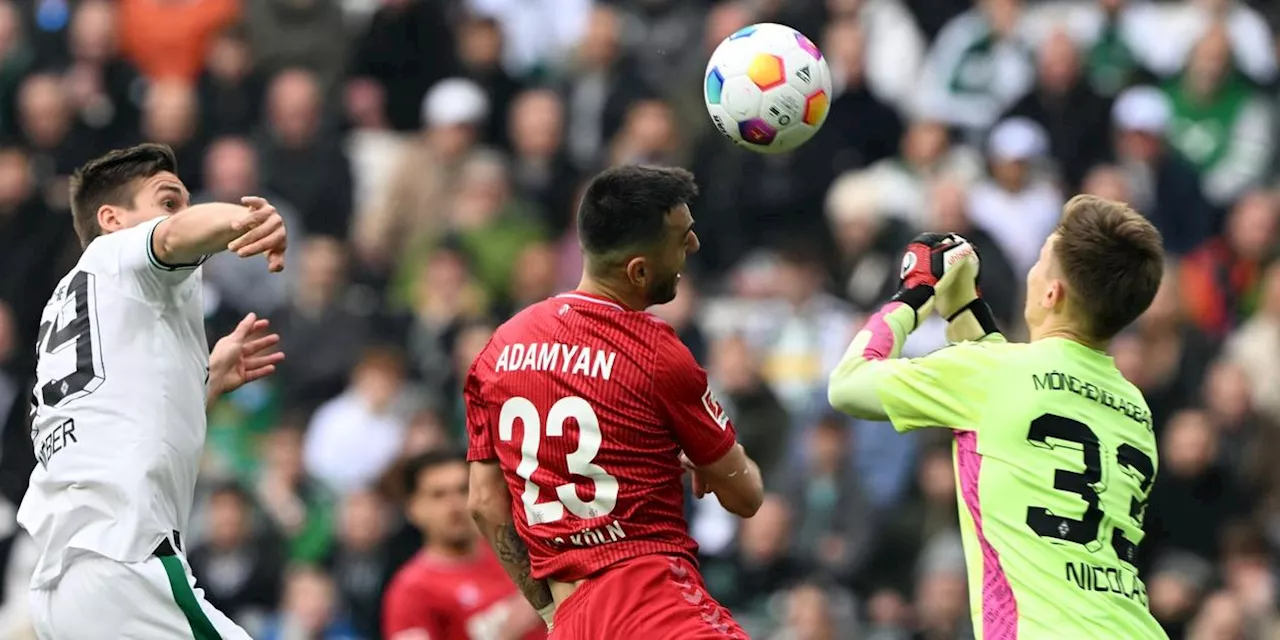 Derby-Spektakel in Gladbach: 3:3 zwischen Borussia und Köln