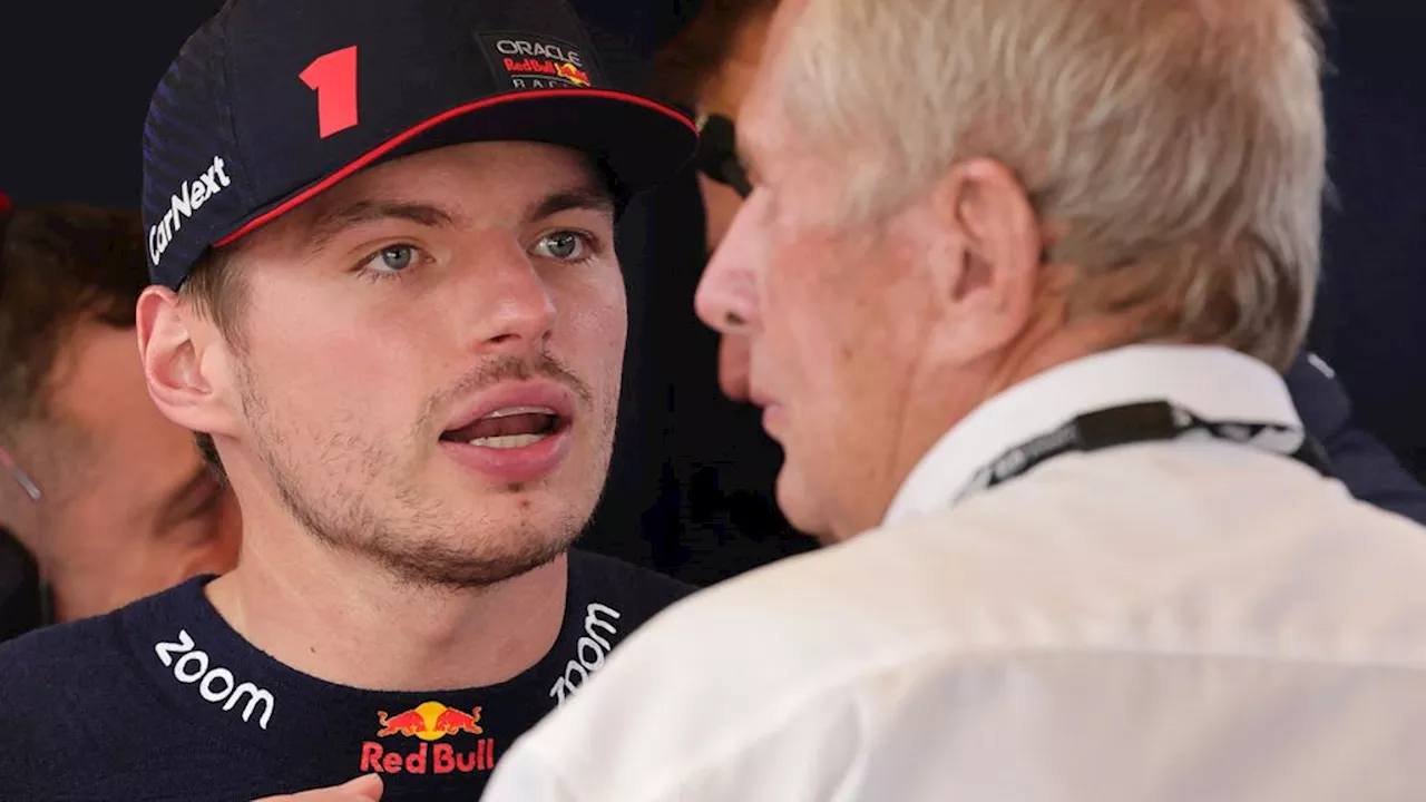 Marko onzeker over eigen toekomst bij Red Bull, Verstappen wil dat Oostenrijker blijft