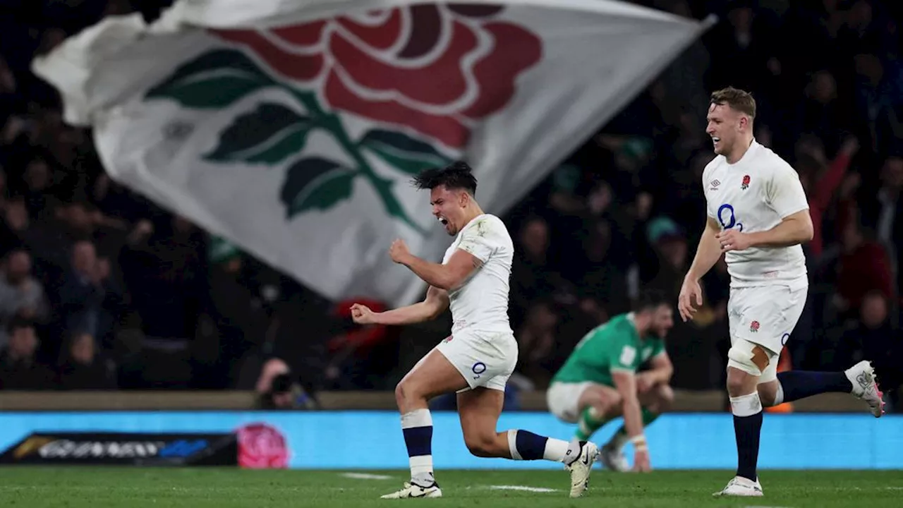 Six Nations: Engelse rugbyers verslaan Ieren, tot vreugde van smadelijke Schotten