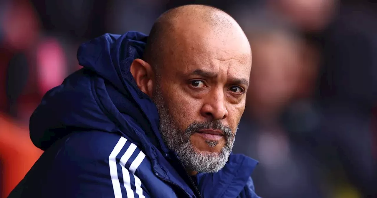 Nuno provides Nottingham Forest injury update ahead of Brighton clash