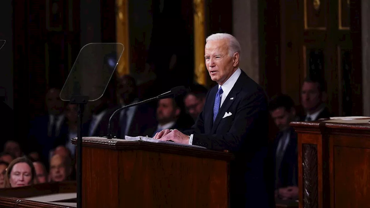 'Werden nicht davonlaufen': Biden richtet deutliche Botschaft an Putin