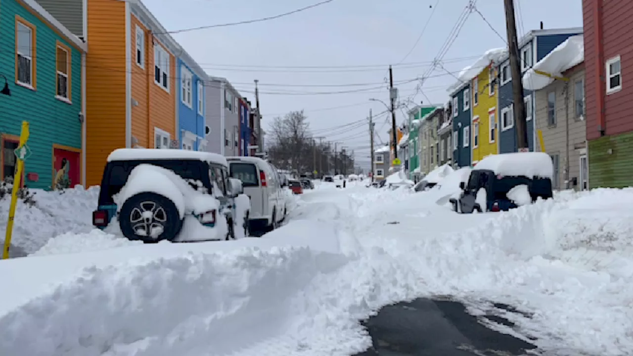 Cleanup underway after two-day storm comes to an end in eastern N.L.