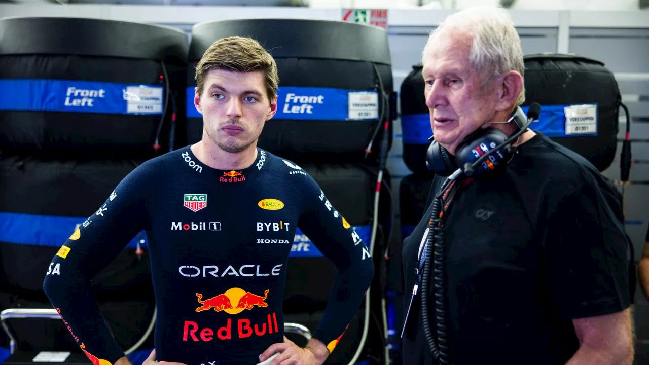 Verstappen verbindt lot bij Red Bull aan Marko: 'Ik kan niet zonder hem doorgaan'