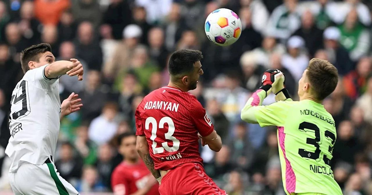 Derby-Spektakel in Gladbach: 3:3 zwischen Gladbach und Köln