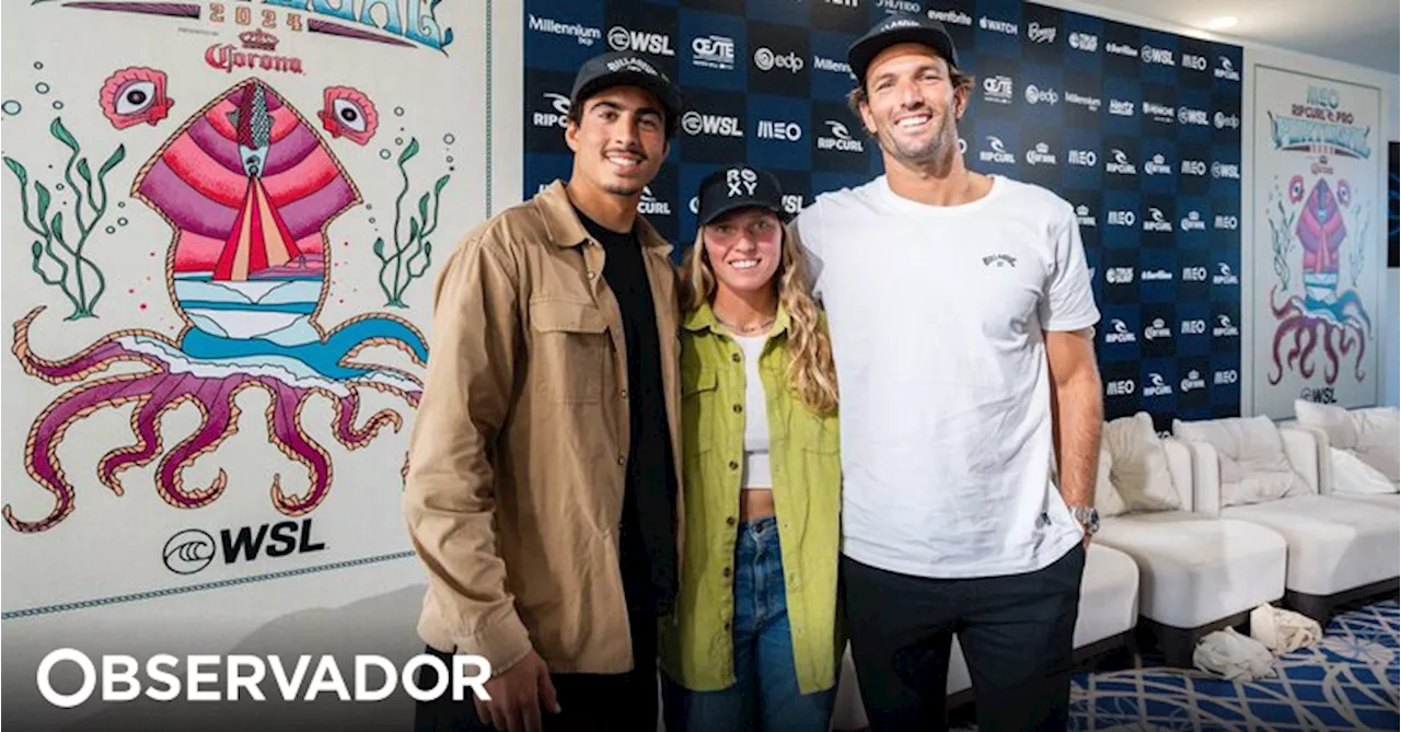 'Estamos a criar uma nova sazonalidade': os Supertubos de Peniche estão de volta e têm três portugueses dentro de água