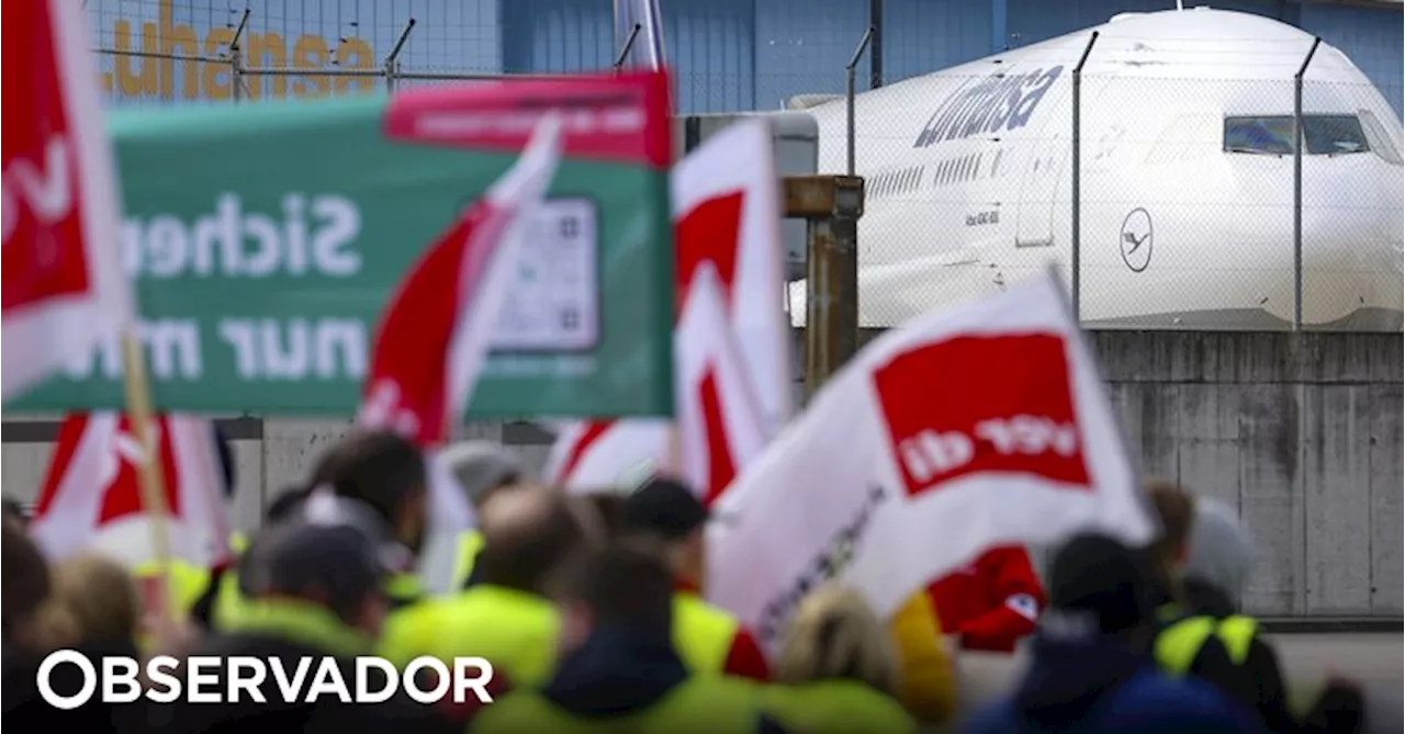 Sindicato convoca greve na Lufthansa para terça e quarta-feira