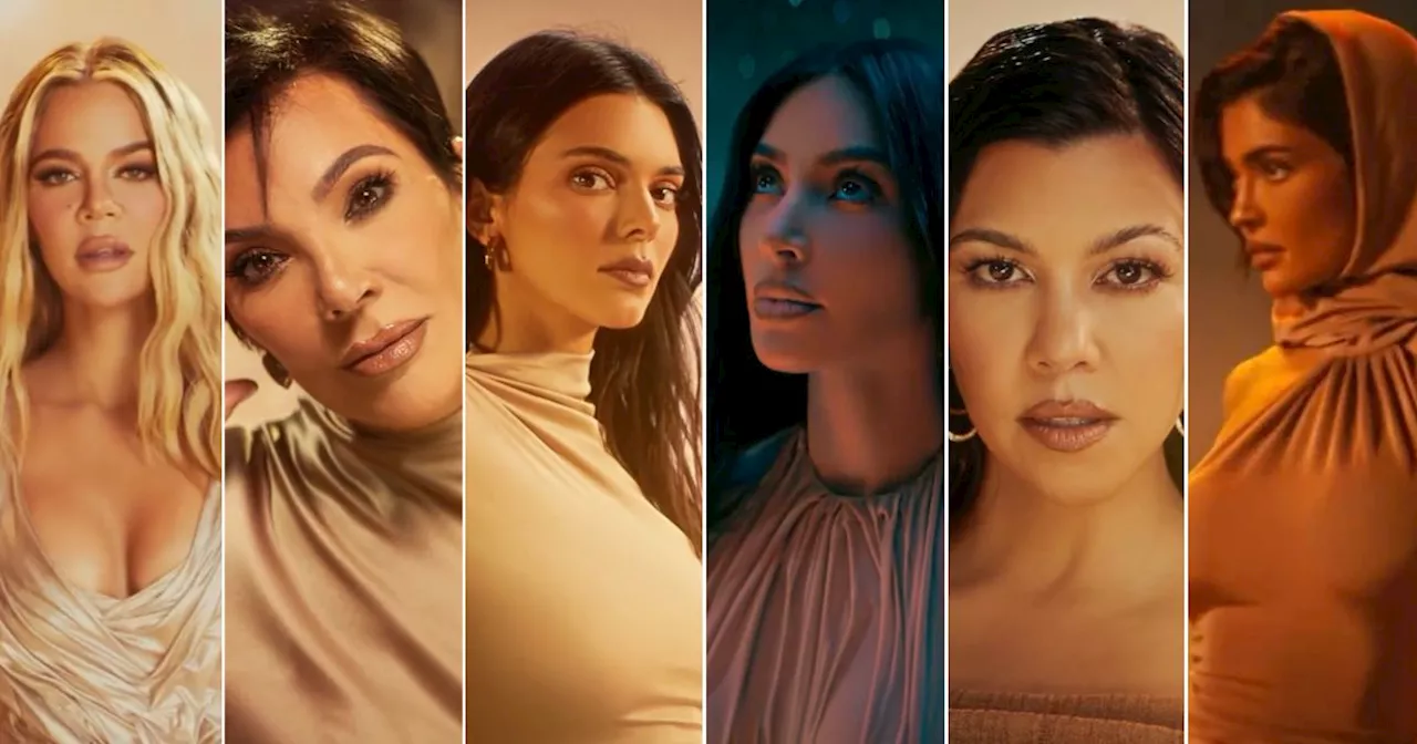 The Kardashians don nude-hued attire for sultry promo ahead of new series