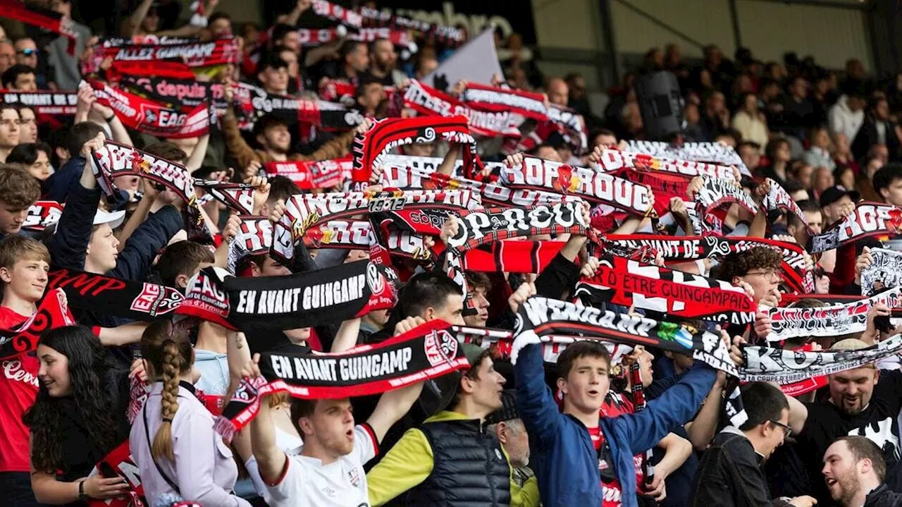 Guingamp : les supporters brestois et guingampais interdits en centre-ville