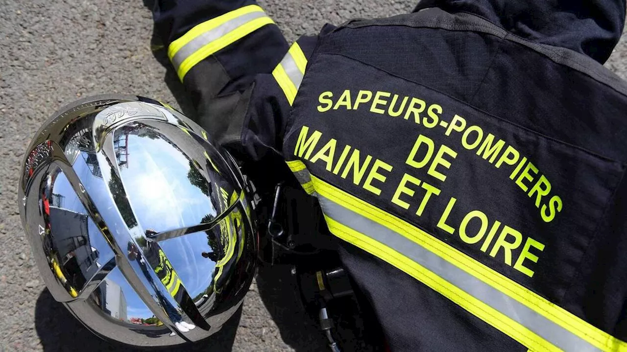 Incendie : un bâtiment agricole réduit en cendres en Maine-et-Loire