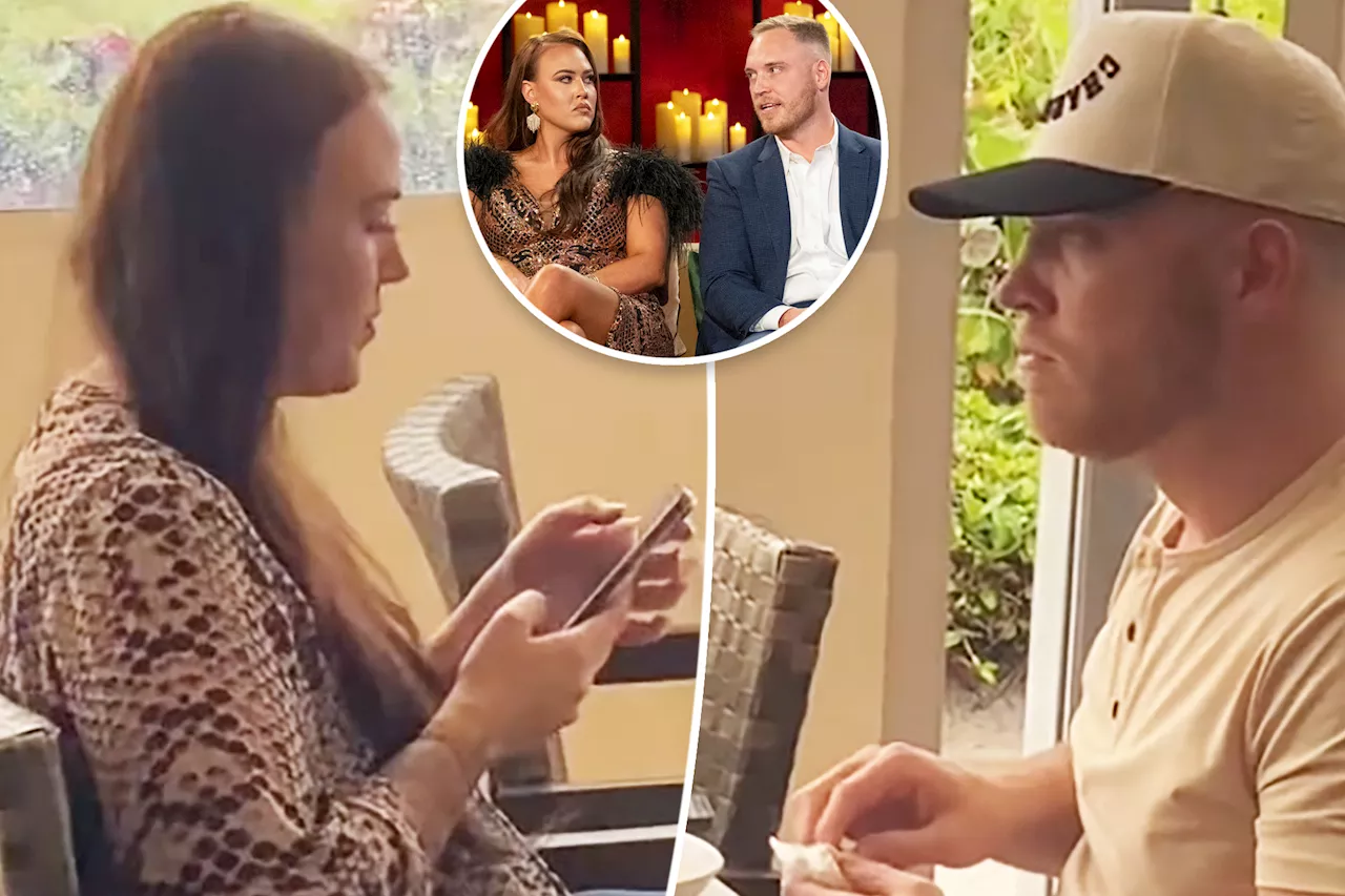 'Love Is Blind' pair Chelsea Blackwell and Jimmy Presnell spark reconciliation rumors with lunch date in Florida