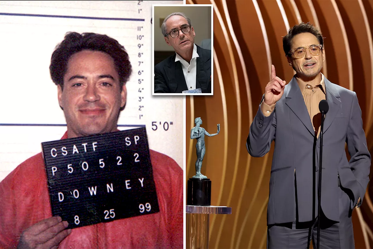 Robert Downey Jr. was inmate P50522 — Now he's favorite to win an Oscar for 'Oppenheimer'