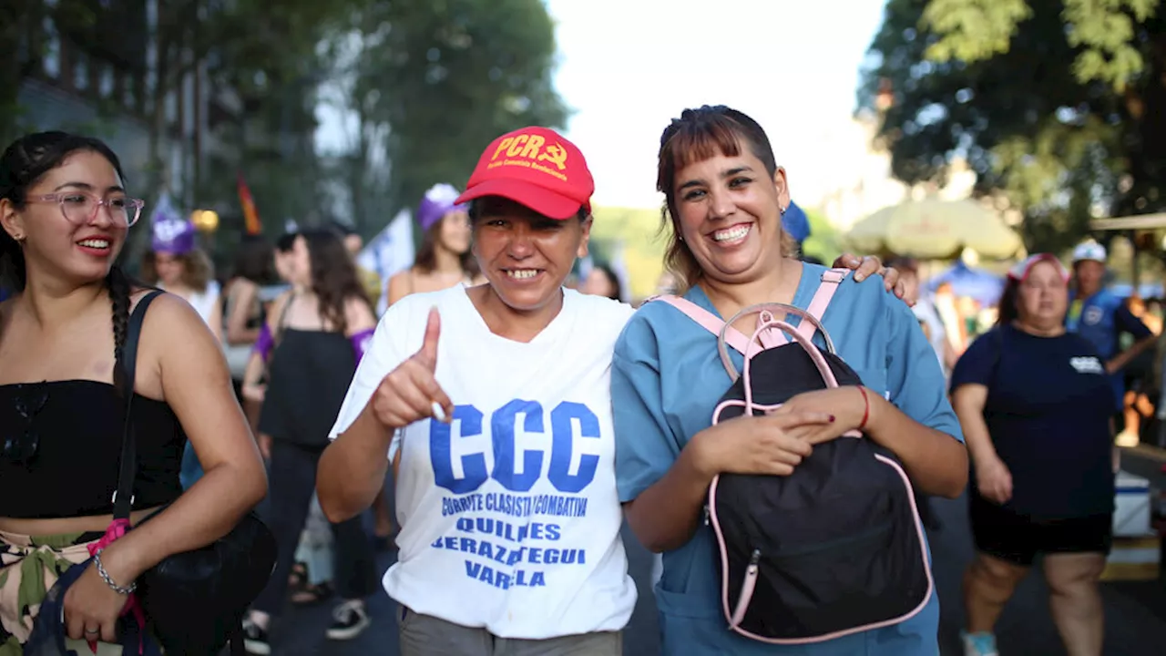 8M: En la calle se desaloja la tristeza