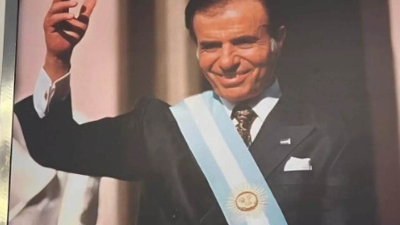 Menem, el prócer de siglo XX que Milei glorifica un 8 de marzo