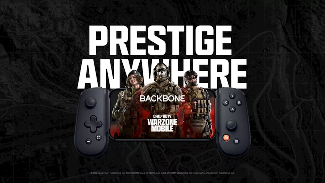 Backbone to release special controller to celebrate the launch of Call of Duty: Warzone Mobile