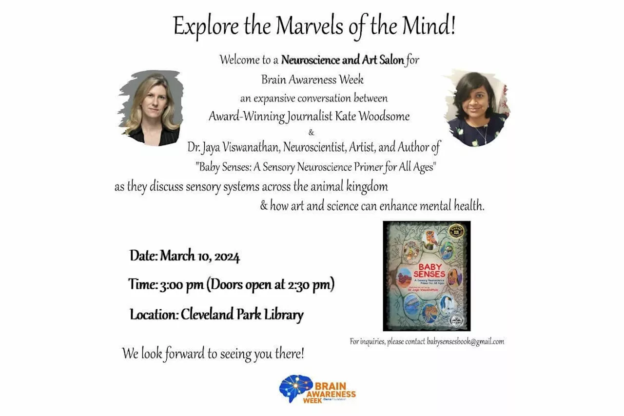 Neuroscience & Art Salon – Brain Awareness Week