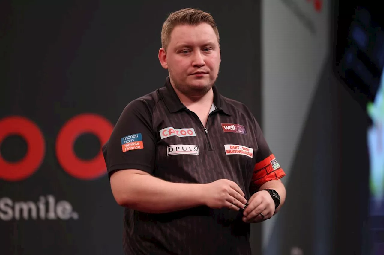 Darts: Martin Schindler verpasst bei UK Open Überraschung gegen Wunderkind Luke Littler