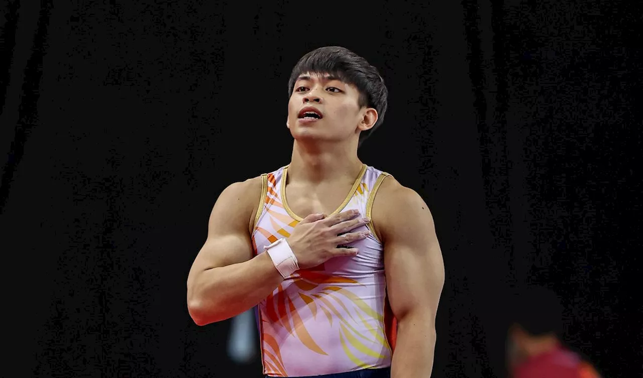 Carlos Yulo saves Baku World Cup bid with floor exercise bronze