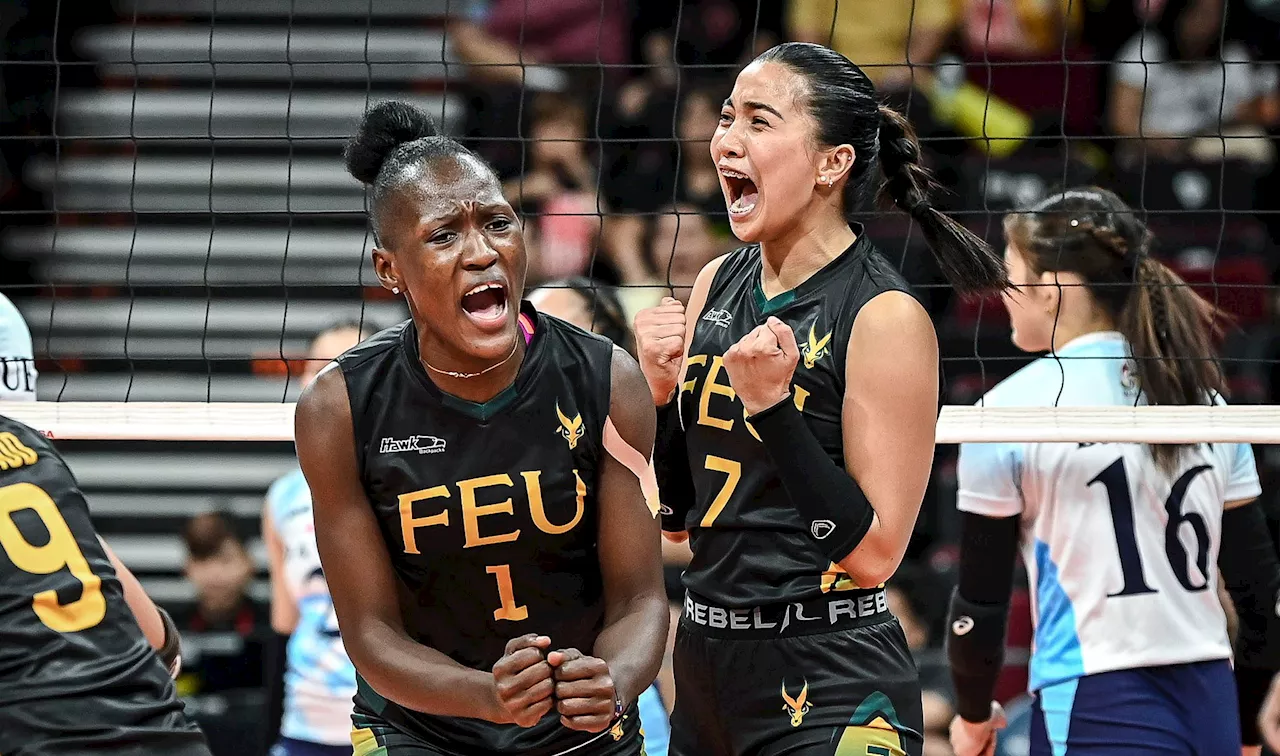 Fired up by consecutive losses, FEU back on track with emphatic sweep