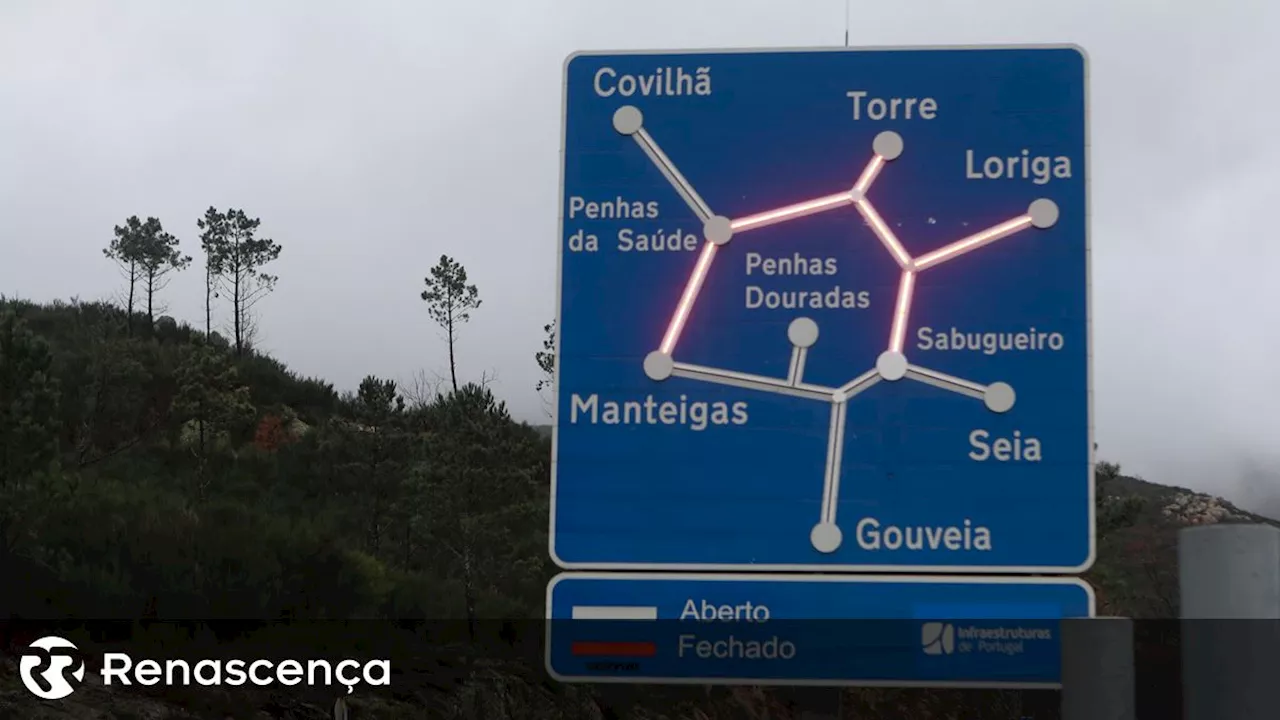 Estradas cortadas entre Cinfães-Castro Daire e na Serra da Estrela