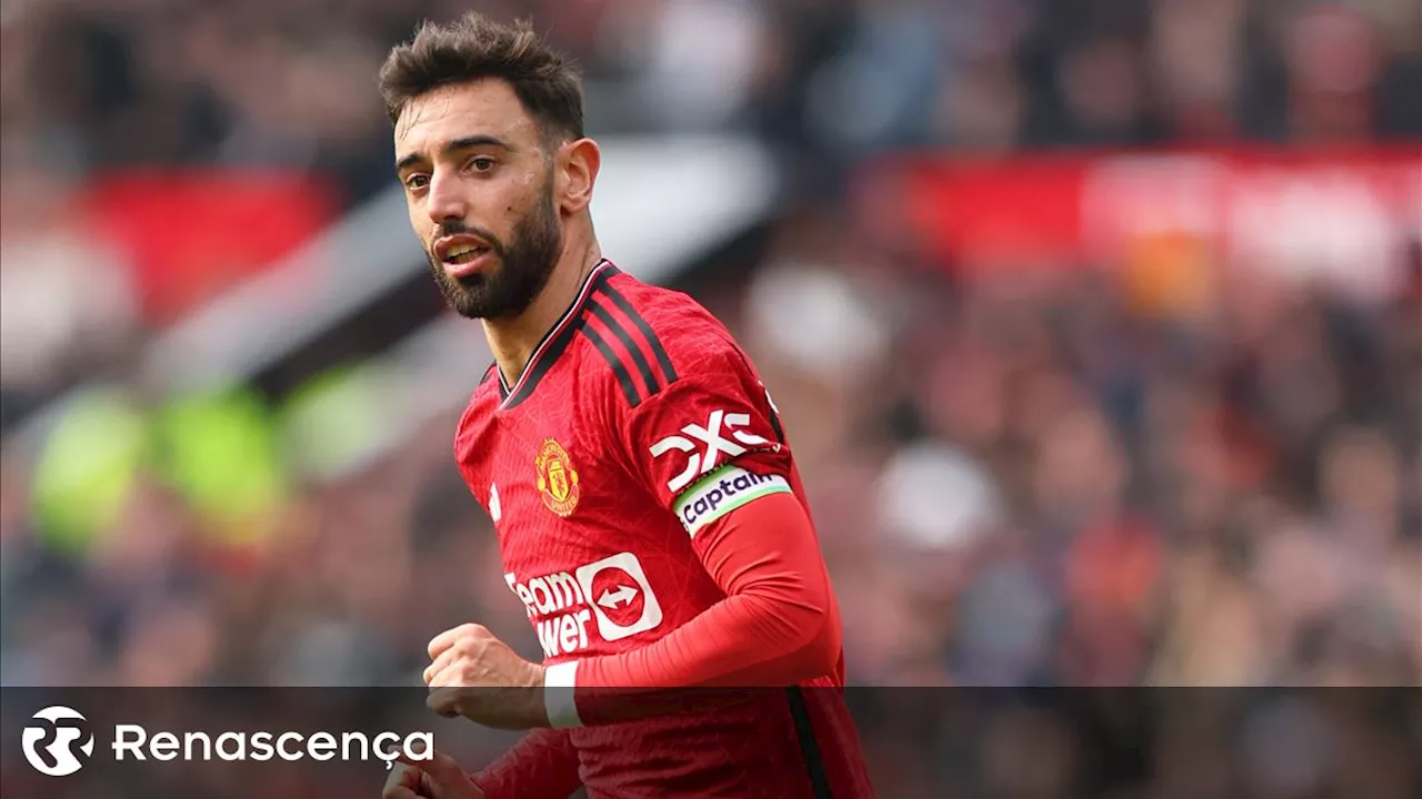 Manchester United regressa às vitórias com golo de Bruno Fernandes