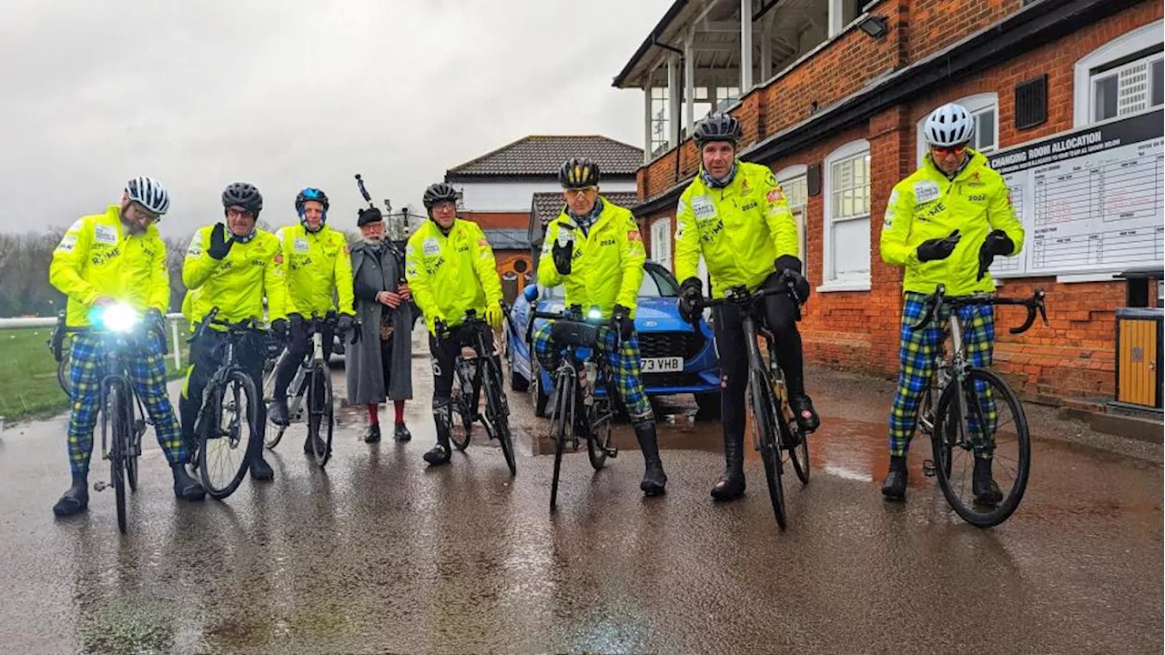 100+ Scottish rugby fans are cycling to Rome – raising hundreds of thousands of pounds for motor neurone disease charity