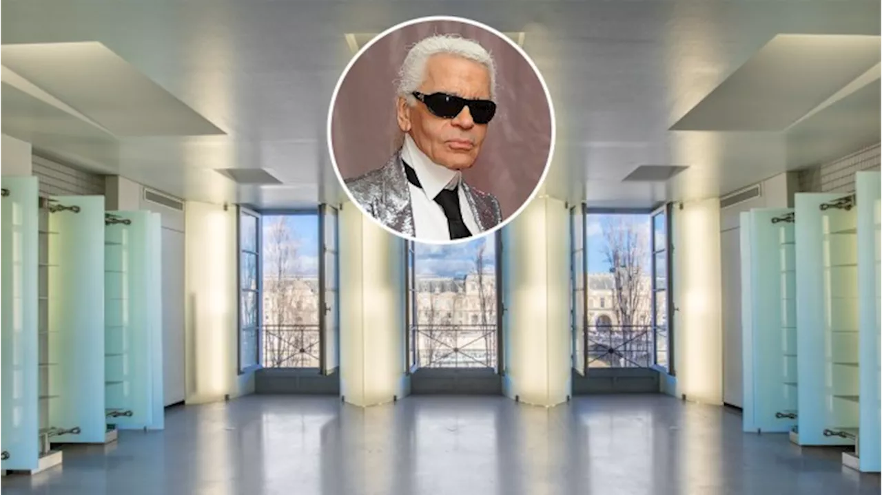 Karl Lagerfeld’s Former Paris Apartment Is Headed to Auction