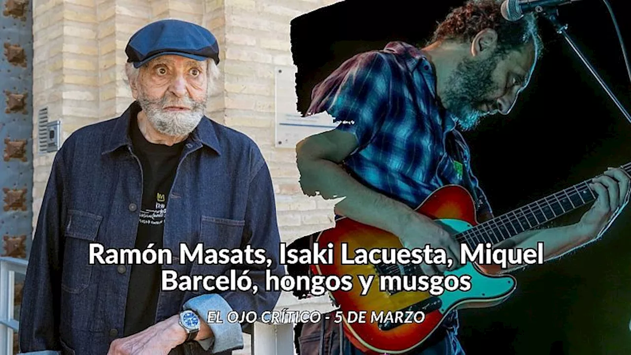 Ramón Masats, Isaki Lacuesta, Miquel Barceló, hongos y musgo