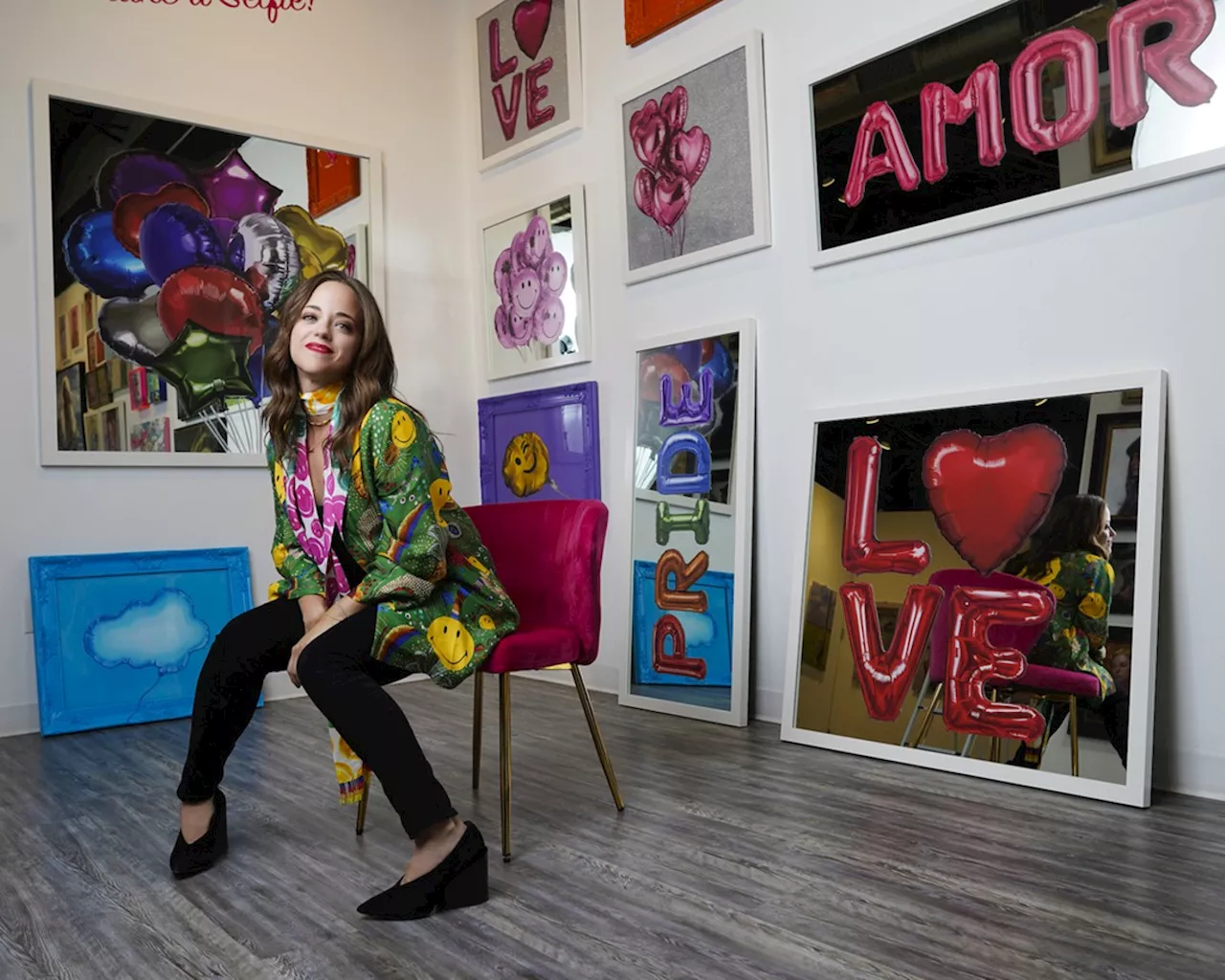 Balancing Act: San Antonio creative Analy Diego multitasks in style