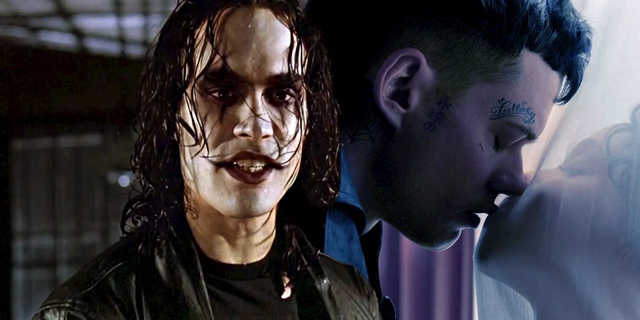 Brandon Lee's The Crow Co-Star Has Strong Reaction To Bill Skarsgård's Remake Look