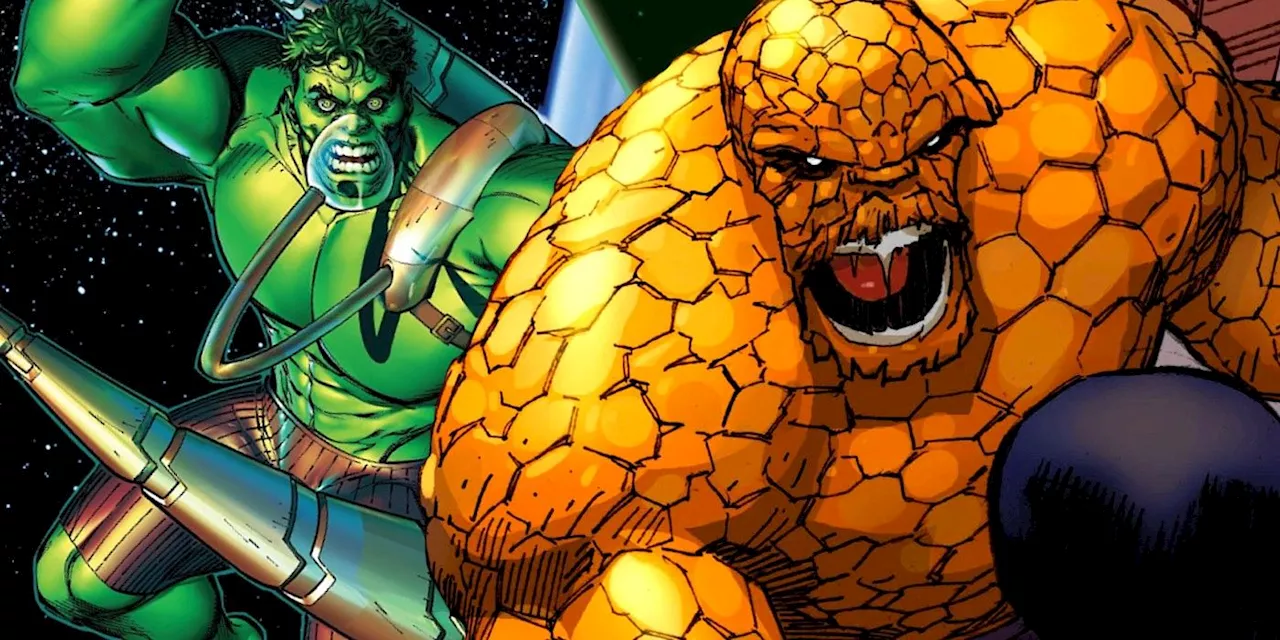 The Thing's Secret Role in WORLD WAR HULK Makes Their Rivalry Even Darker