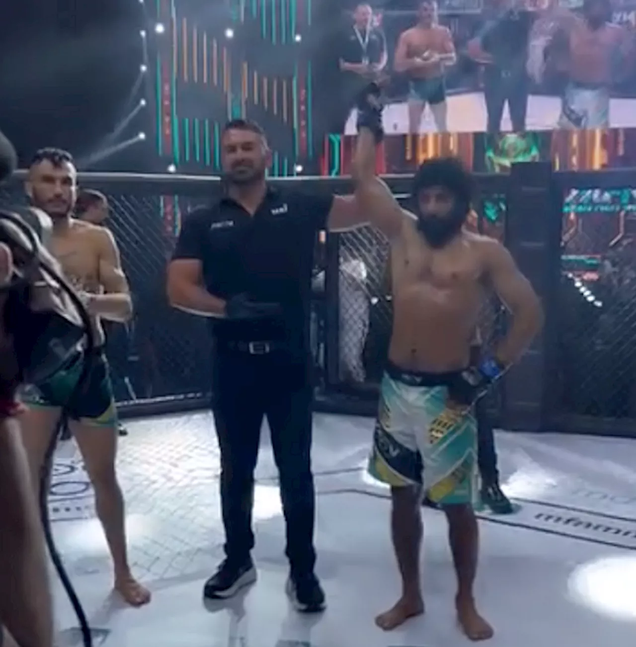 Sanjeet Budhwar Knocks Out Abdul Azim Bidakhshi in Matrix Fight Night 14 Headliner