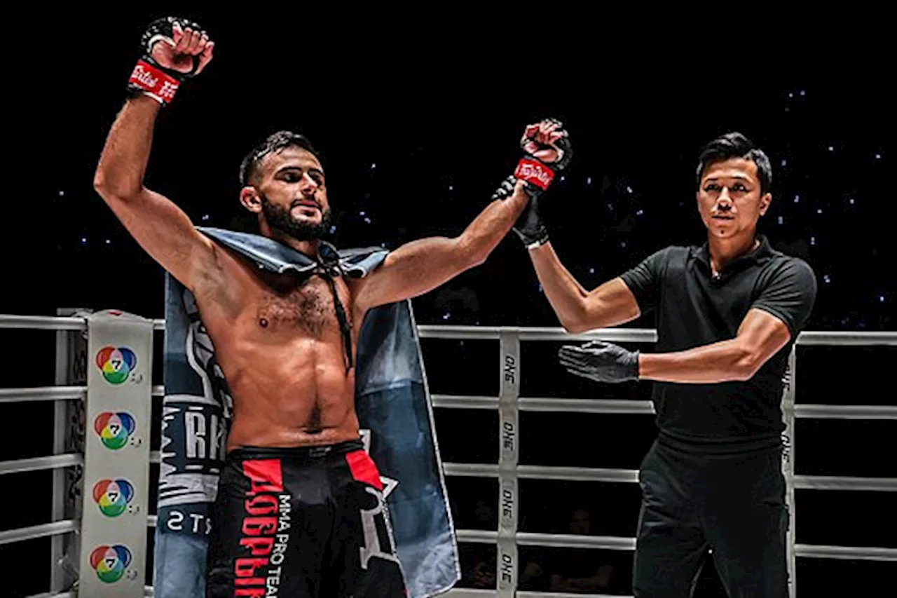 Suleyman Suleymanov Drops Guillotine on Nursultan Toktorov at ONE Friday Fights 45