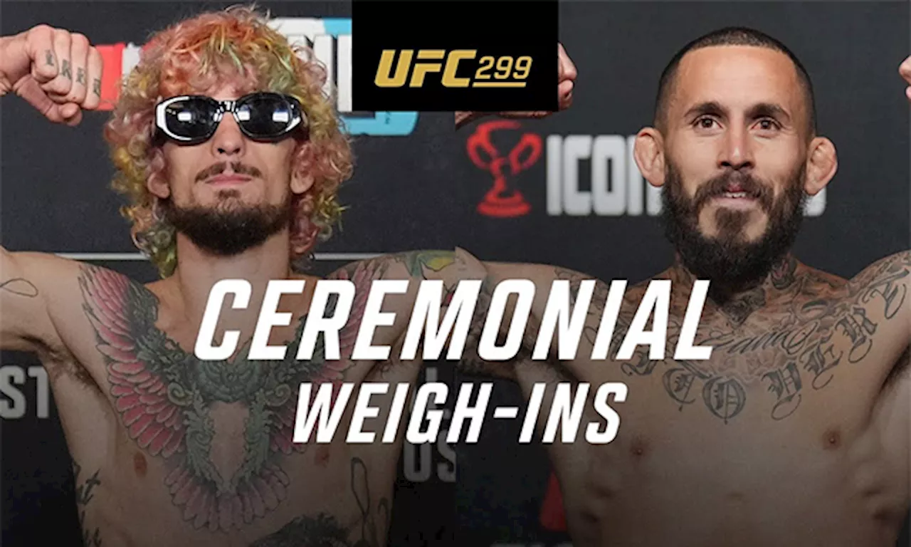 Video: UFC 299 Ceremonial Weigh-ins