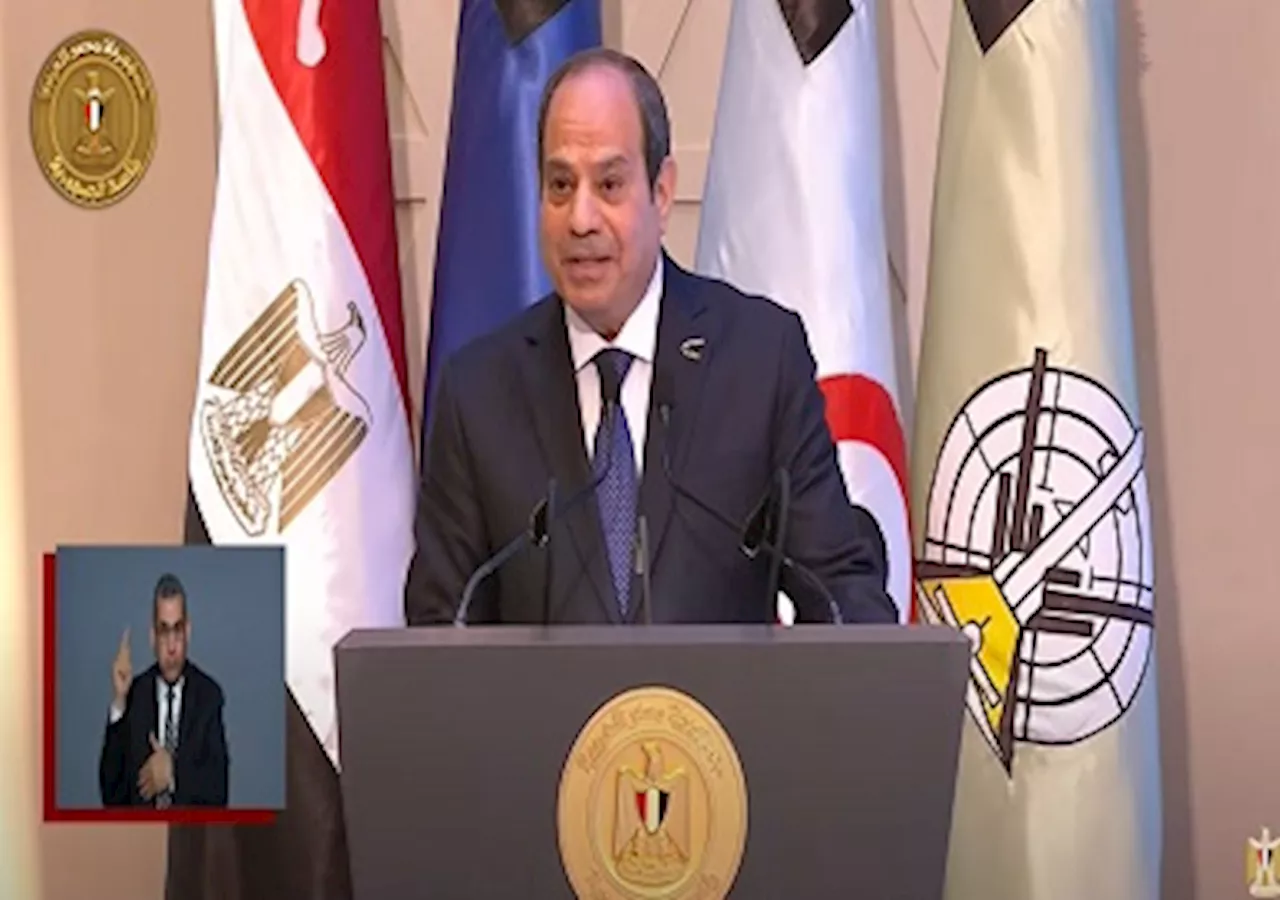 الرئيس السيسي: مصر تبذل أقصى ما تستطيع لحماية وإغاثة الفلسطينيين في غزة