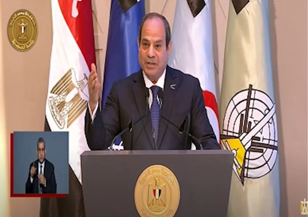 الرئيس السيسي: حرب غزة تشكل تهديدا وتحديا كبيرا للمصريين