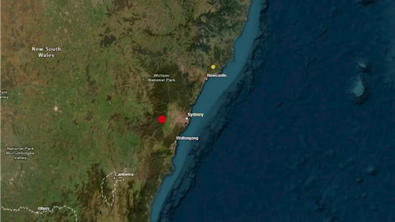 Earthquake shakes Western Sydney and Blue Mountains