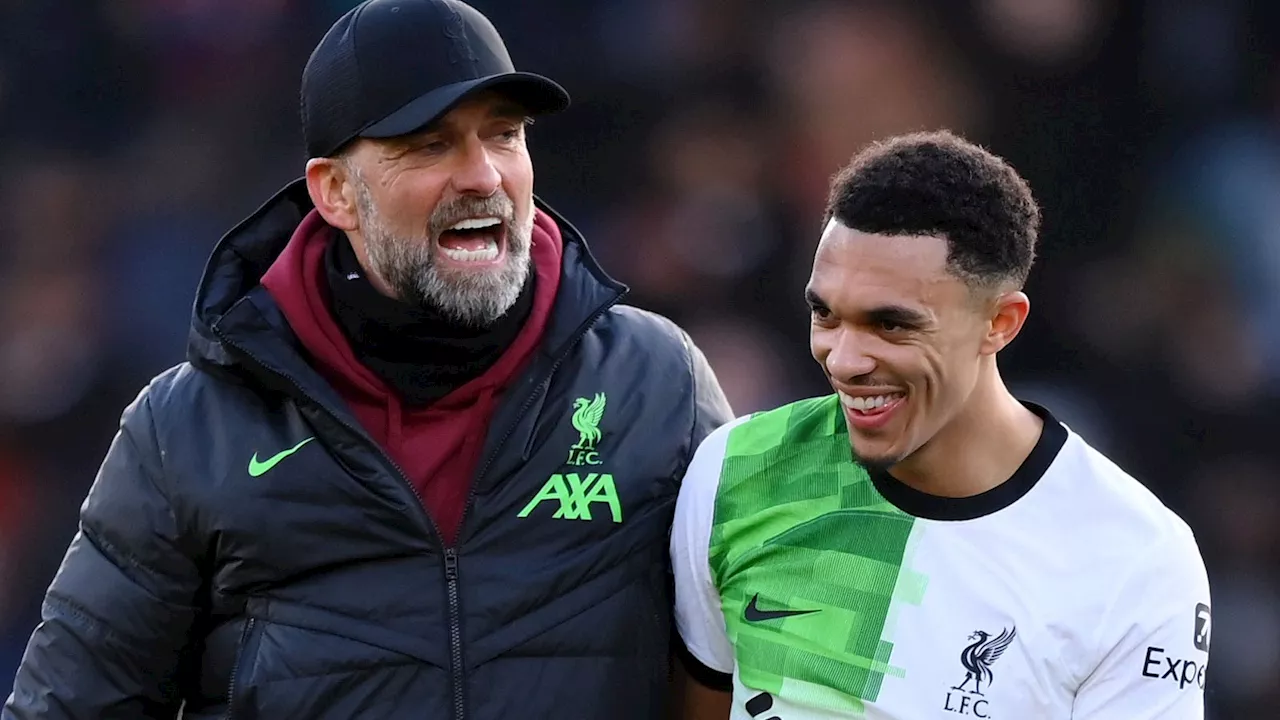 Liverpool vs Man City: Jurgen Klopp backs Trent Alexander-Arnold saying their trophies 'mean more'