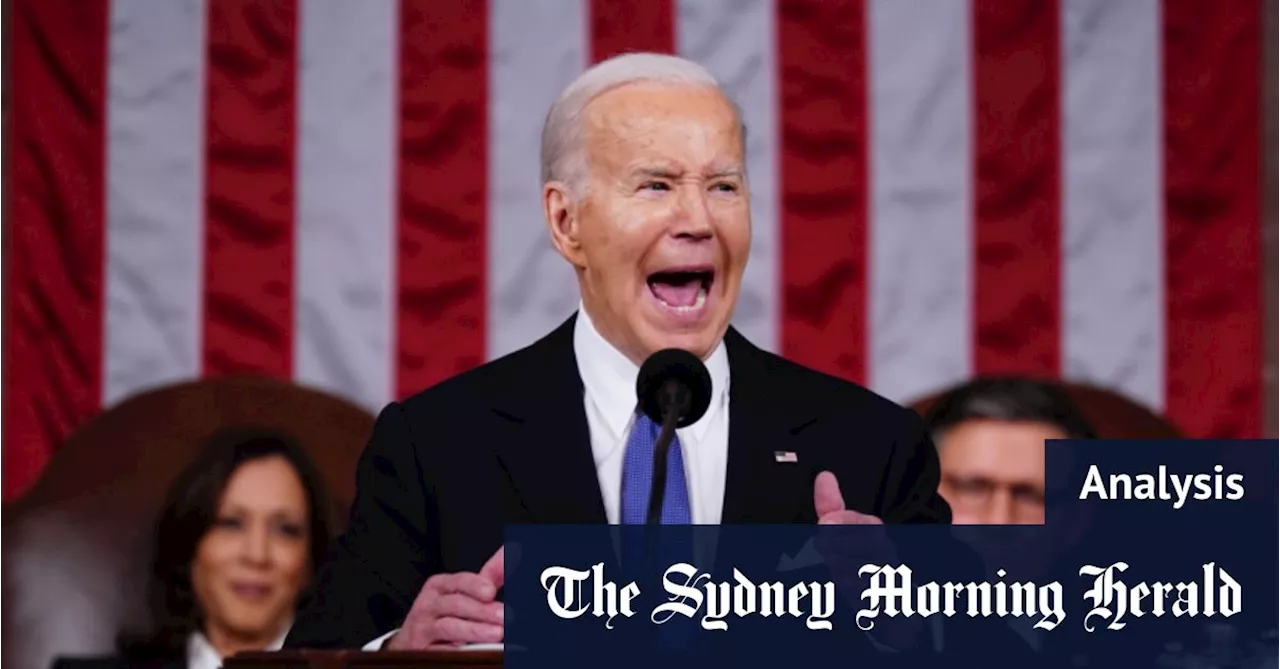 Biden fires up to take Republican hecklers and Trump head on