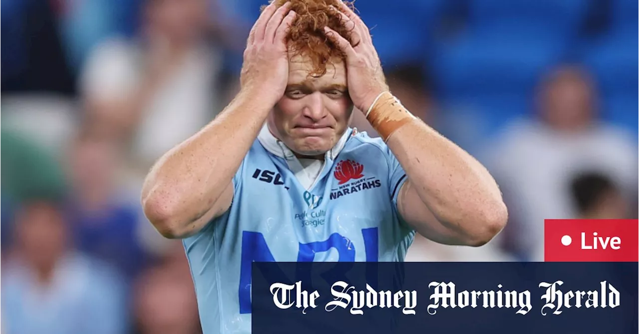 Missed kick after the siren denies Waratahs victory