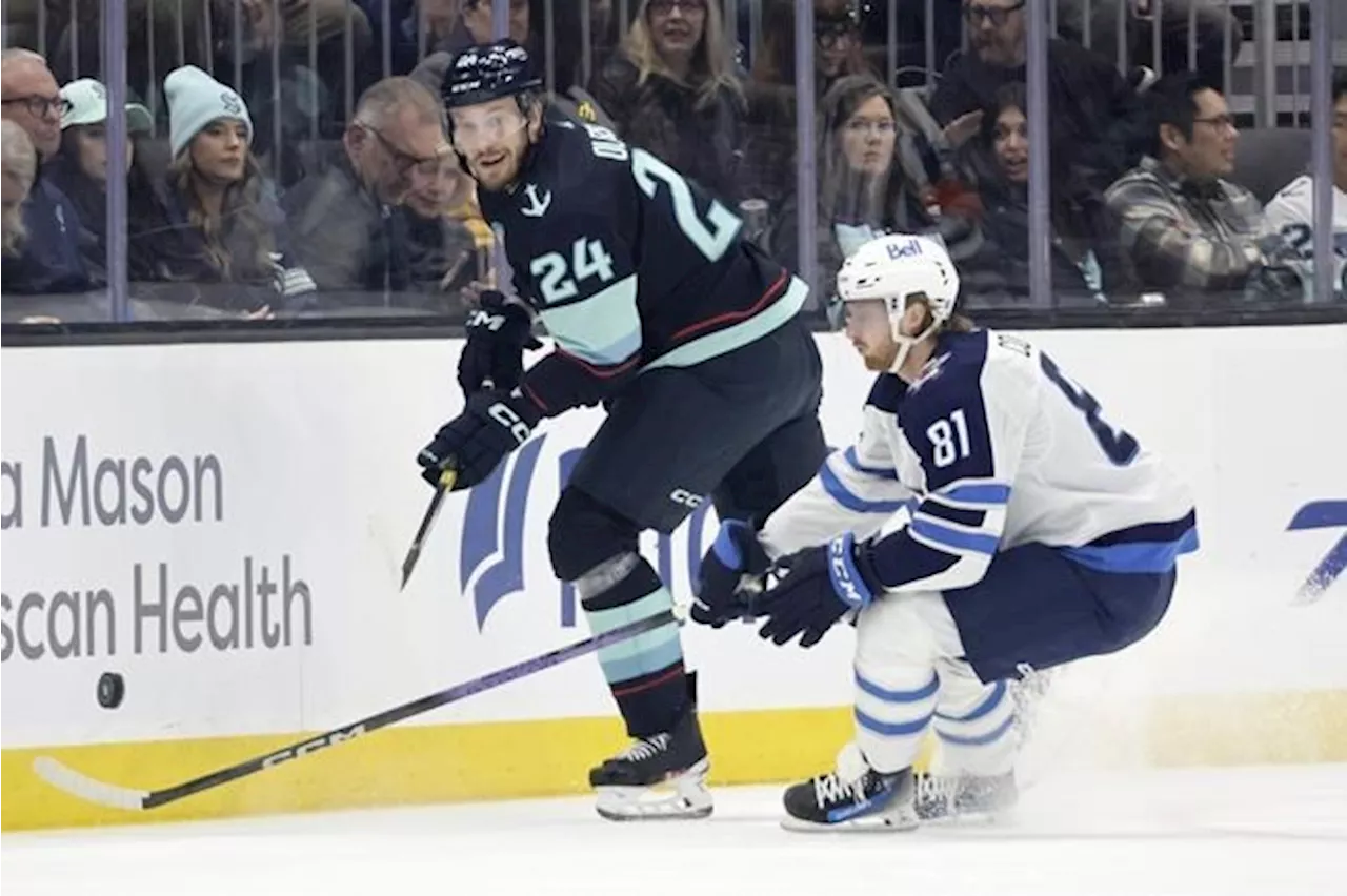 Jets cap busy trade deadline with 3-0 road win over Kraken