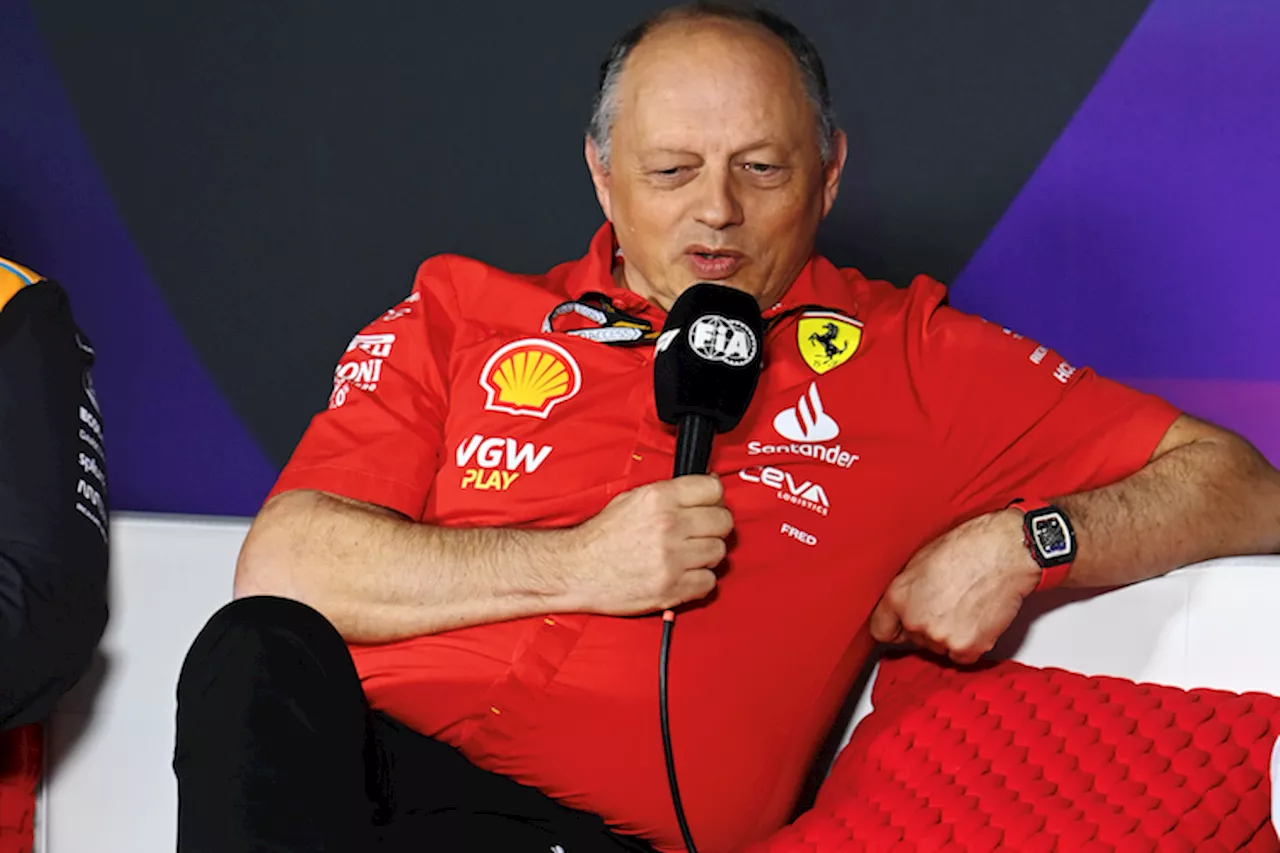 Fred Vasseur (Ferrari): Bearman sollte nicht grübeln