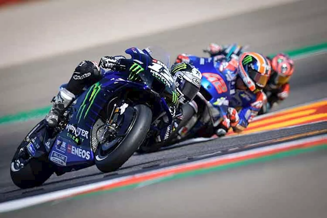 Maverick Viñales (Yamaha) im Rennen wieder entzaubert