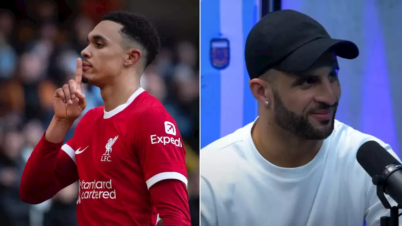 Kyle Walker reveals Man City dressing room reaction to Trent Alexander-Arnold comments