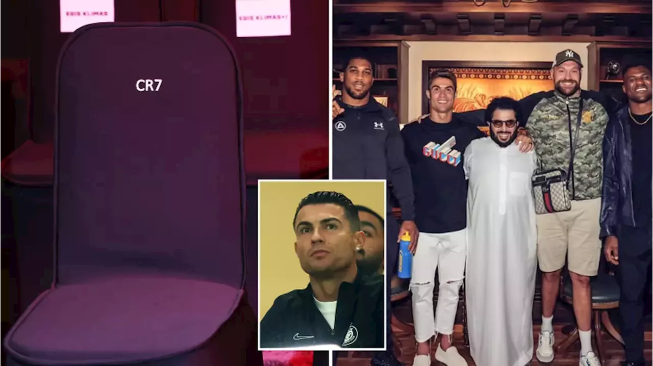 Why Cristiano Ronaldo missed Anthony Joshua vs Francis Ngannou despite having ringside seat