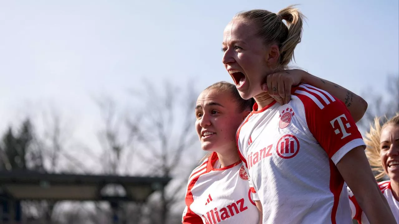 Frauen-Bundesliga: FC Bayern schlägt Eintracht Frankfurt