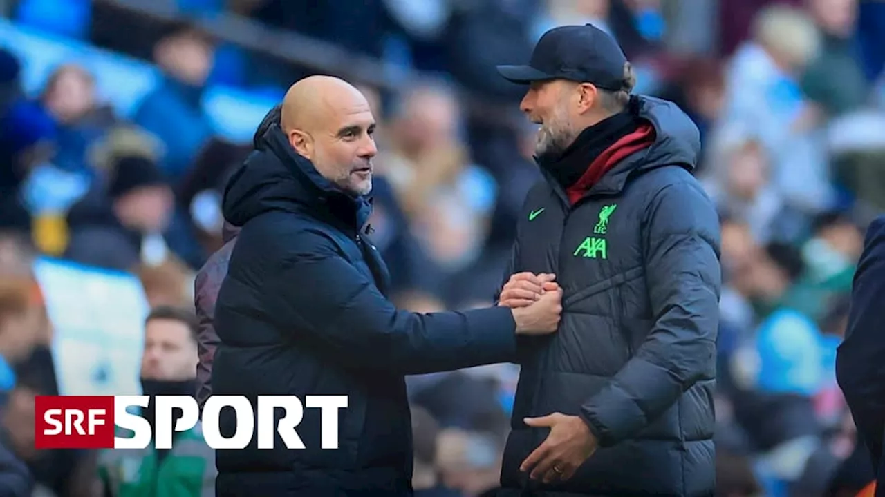 Klopp vs. Guardiola: Gipfeltreffen zweier Trainergrössen