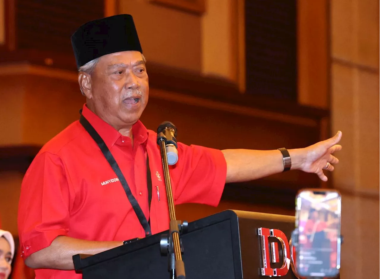 Muhyiddin says 'traitorous' Bersatu MPs refused to vacate seats for selfish reasons