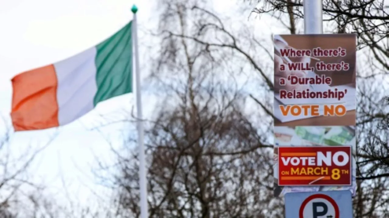 Bei Familien-Referendum in Irland zeichnet sich ein 'Nein' ab